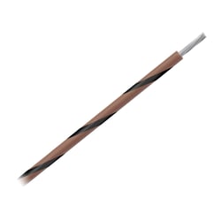 Picture of Pacer Performance WUL14BR-0-1000 14 AWG Marine Wire 1000ft Spool Brown with Black Stripe