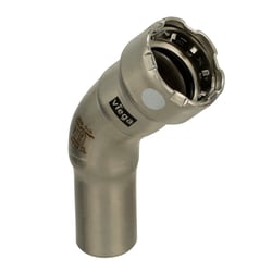 Picture of Viega 91785 MegaPress 316 Stainless Steel 1/2" 45 Degree Street Elbow FKM