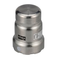 Picture of Viega 91830 MegaPress 316 Stainless Steel FKM 1-1/4 Inch Press Cap