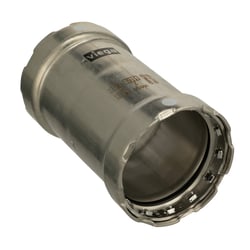 Picture of Viega 91305 MegaPress 316 Stainless Steel 1-1/4" Slip Coupling FKM