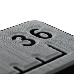 Picture of SeaDek 53583-80066 36" Fish Ruler 6mm Brushed Texture Storm Gray/Black
