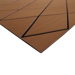 Picture of SeaDek 56411-89905 Marine EVA Foam Sheet 40x80 Inch 6mm Two-Tone Diamond Pattern Brown/Black