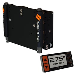 Picture of Impulse 75060-B 8" Electric Setback Jack Plate with Smart Control Black Anodized