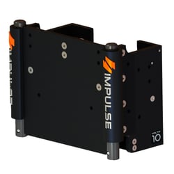 Picture of Impulse 75073-B XL 10" Electric Jack Plate Black Anodized with Standard Remote
