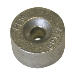 Picture of Caldwell Casting/Performance Metals 00128A Button Anode Aluminum Yamaha Honda Outboard