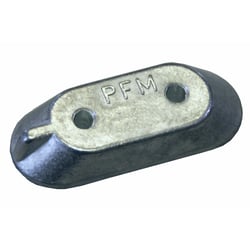 Picture of Caldwell Casting/Performance Metals 00359A Yamaha Clamp Bracket Anode Aluminum 8-250HP