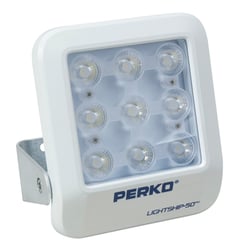 Picture of Perko 1643050S0W Lightship 50 High Performance LED Flood/Spot Light - White, 7500 Lumens
