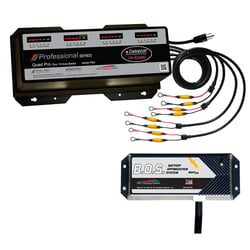 Picture of Dual Pro PS4/BOS12V3 4-Bank 60A Battery Charger with 3-Bank BOS System