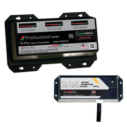 Picture of Dual Pro PS3AUTO/BOS12V3 3-Bank Auto Battery Charger with BOS System