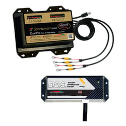 Picture of Dual Pro SS2/BOS12V2 2-Bank Battery Charger with B.O.S. System 20A 12V/24V