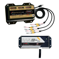 Picture of Dual Pro SS3/BOS12V3 3-Bank Battery Charger with B.O.S. System 30A 12V-36V