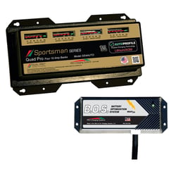 Picture of Dual Pro SS4AUTO/BOS12V3 4-Bank Lithium/AGM Battery Charger with 3-Bank B.O.S. System