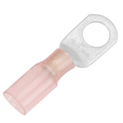 Picture of Pacer Performance TE8-38R-25 Heat Shrink Ring Terminal 8 AWG 3/8" Stud 25-Pack