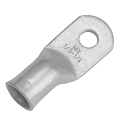 Picture of Pacer Performance TAE1/0-14R-10 Tinned Closed-End Cable Lug 1/0 AWG 1/4" Stud 10-Pack