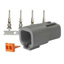 Picture of Pacer Performance TDTP04F-4RP DTP Deutsch Receptacle Repair Kit 4-Position 10-14 AWG