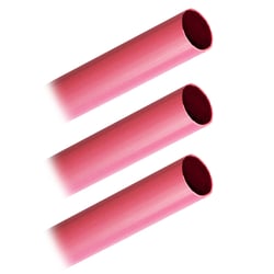 Picture of Pacer Performance BHW3/4-12RD-3 Heavy Wall Heat Shrink Tubing 3/4" x 12" Red 3-Pack