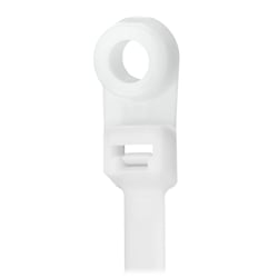 Picture of Pacer Performance CTMR2S-100 8" Cable Ties with Mounting Ring Natural 50lb 100-Pack
