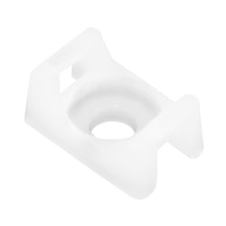 Picture of Pacer Performance CTM2S8-100 Screw Down Cable Tie Mount #8 Screw 100 Pack Natural