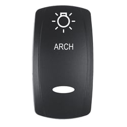 Picture of Pacer Performance EV2LE-ARCH ARCH Contura V Switch Actuator Black Laser Etched