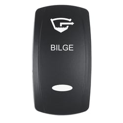 Picture of Pacer Performance EV2LE-BLG Bilge Actuator Contura V Switch Cover Black Laser Etched