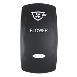 Picture of Pacer Performance EV2LE-BLWR Blower Contura V Switch Actuator Black Laser Etched