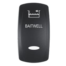 Picture of Pacer Performance EV2LE-BTWL Baitwell Contura V Switch Actuator Black Laser Etched