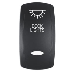 Picture of Pacer Performance EV2LE-DECK Deck Lights Contura V Switch Actuator Black Laser Etched