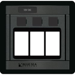 Picture of Blue Sea Systems 1520 Remote Control Switch 360 Panel 3 Position Blank