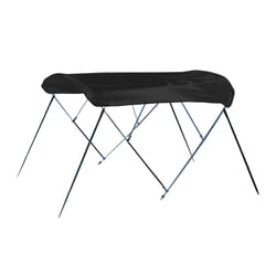 Picture of Carver Covers A4681UB-02 3-Bow Bimini Top 46" High 72" Long Black Acrylic with Boot