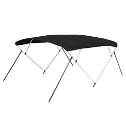Picture of Carver Covers A5481UB-02 3 Bow Bimini Top Kit 54" High Jet Black Sunbrella
