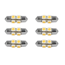 Picture of Scandvik 41156 Warm White LED Festoon Bulb 6-Pack 30mm 12V