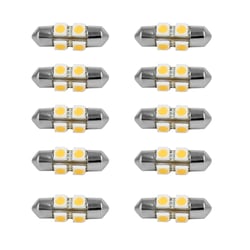 Picture of Scandvik 41170 Warm White LED Festoon Bulb 10-Pack 30mm 12V
