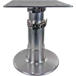 Picture of Springfield Marine 1660236 3-Stage Adjustable Table Pedestal 16-30 Inch Bright Dip Anodized