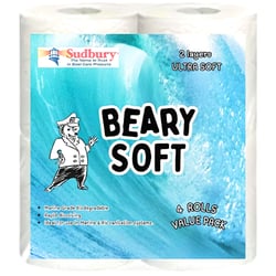 Picture of Sudbury Boat Care 824 Beary Soft Marine & RV Toilet Paper 2-Ply 6-Pack