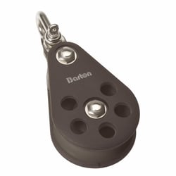 Picture of Barton Marine N05120 Size 5 54mm Plain Bearing Pulley Block with Reverse Shackle