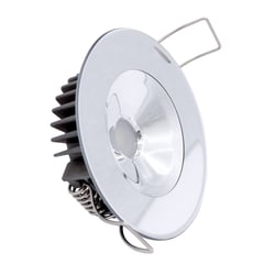 Picture of Lumitec 117145 Illusion Flush Mount LED Down Light Spectrum RGBW Warm White Mirrored Housing