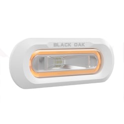 Picture of Black Oak LED MLPS-FA Low Pro Flush Mount Marine Spreader Light White Amber