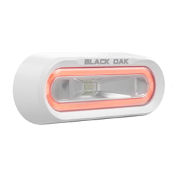 Picture of Black Oak LED MLPS-R Low Pro Bracket Mount Spreader Light White Housing Red LED