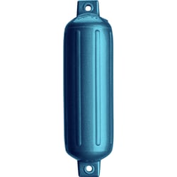 Picture of Polyform G-4-METALLIC BLUE Twin Eye Boat Fender 6.5" x 22" Metallic Blue
