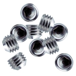 Picture of Whitecap Industries 6249C Stainless Steel Set Screws 1/4"-28 Thread 10 Pack