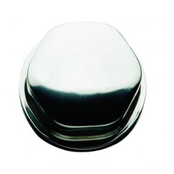 Picture of Schmitt Marine Steering Wheels CAP0303 Faux Center Nut Stainless Steel 1/2" 5/8" M12