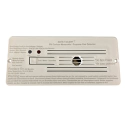 Picture of Safe-T-Alert 35-742-WHT Dual Carbon Monoxide Propane Gas Alarm White Flush Mount