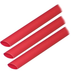 Picture of Ancor 302603 Heat Shrink Tubing 3/16" x 3" Red 3-Pack Marine Grade