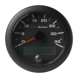 Picture of VDO A2C1351980001 Veratron OceanLink 3-3/8" GPS Speedometer 0-35 Kn Black Dial