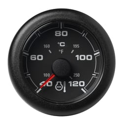 Picture of VDO Gauges A2C1065950001 OceanLink 52mm Coolant Temperature Gauge Black