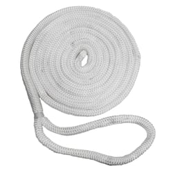 Picture of New England Ropes C5050-24-00035 3/4" x 35' Nylon Double Braid Dock Line White