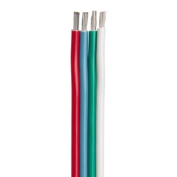 Picture of Ancor 160110 Flat Ribbon Bonded RGBW Cable 16/4 AWG 100 Foot