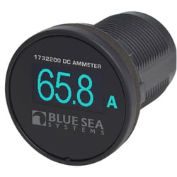 Picture of Blue Sea Systems 1732200 Mini OLED Ammeter Blue 12V/24V DC