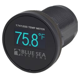 Picture of Blue Sea Systems 1741200 Mini OLED Temperature Monitor - Blue