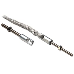 Picture of C. Sherman Johnson 20-63 Splice Eye with Threaded Stud 5/16"-24 Left Hand